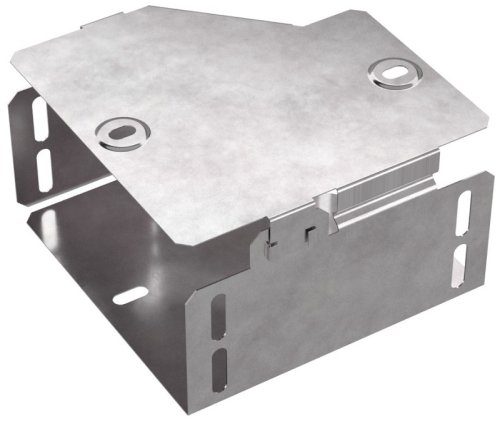 Переходник правый для лотка с крышкой Промрукав Стандарт 150х100х80 фото Переходник правый для лотка с крышкой Промрукав Стандарт 150х100х80 картинка